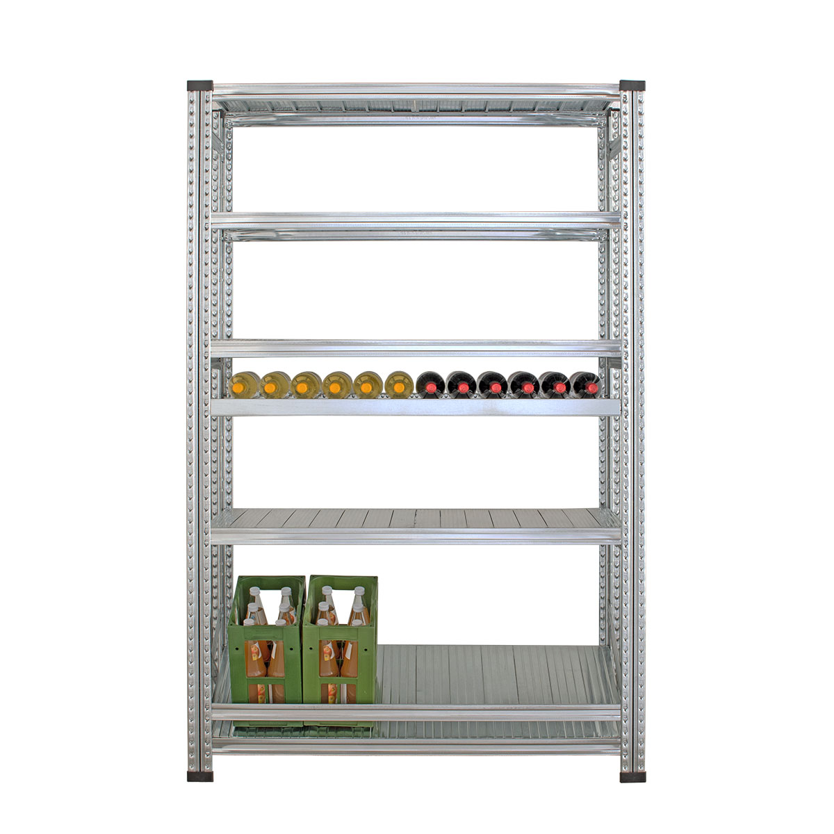 Getränkekistenregal